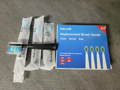 Fairywill Electric Toothbrush Replacement Brush Heads for 507 917 508 959 515