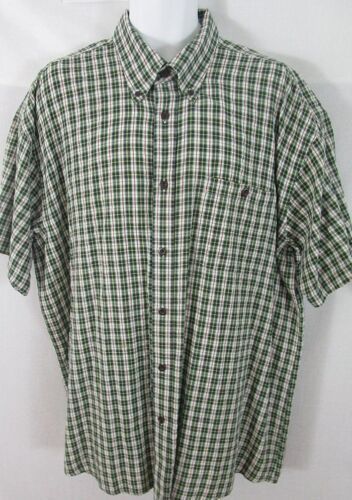 Orvis Seersucker Button-Down Short Sleeve Shirt XX