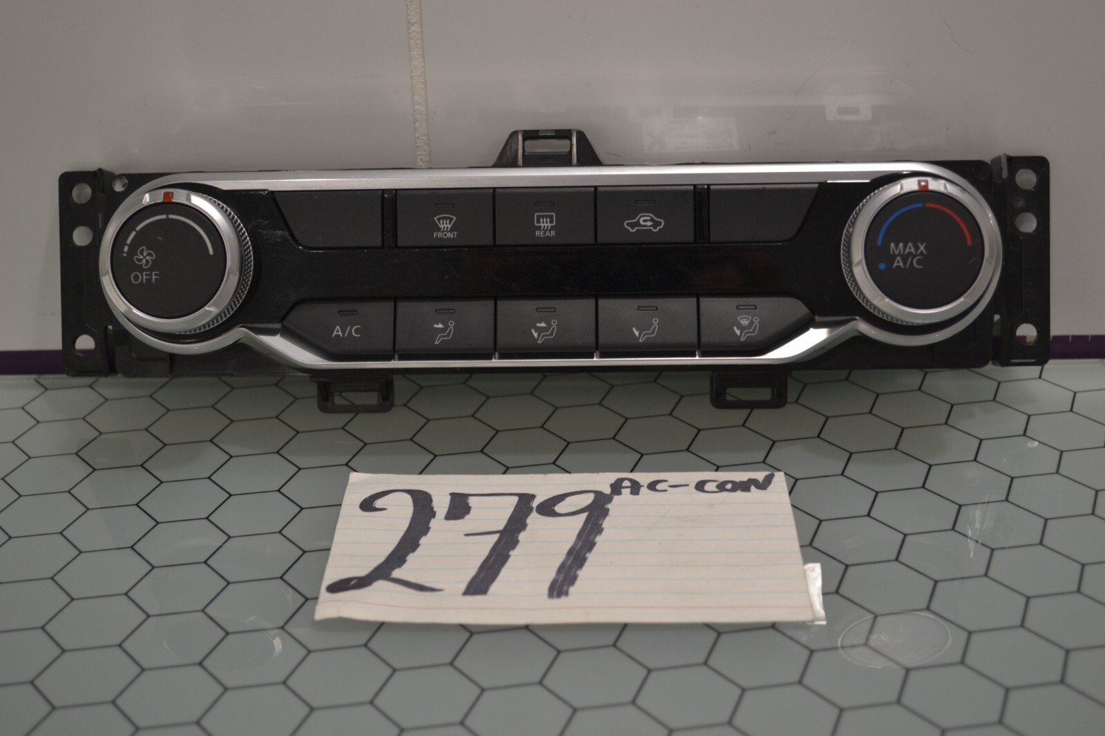 19 20 21 22 Nissan Altima AC and Heater Control Used Stock #279-AC