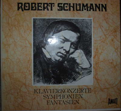 Robert Schumann Klavierkonzerte Symphonien Fantasien 5xLP Vinyl Schallplatte 1