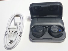 Unused Black Jabra Elite Sport 13.5 True Wireless Fitness Earbuds wt Case Bulk P