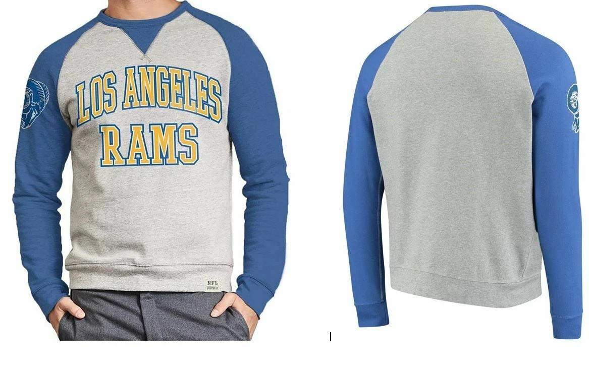 La rams cheap crewneck sweatshirt