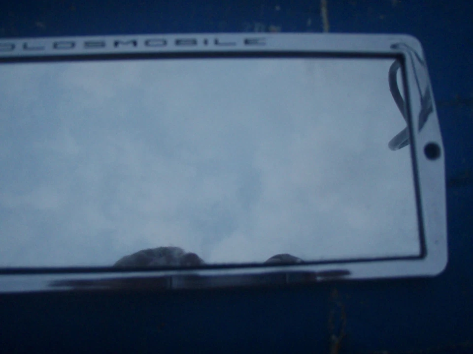 1963 64 65 66 1967 Oldsmobile F85 Cutlass 442 cromo tocador espejo bisel 588204 Foto 2 de 4