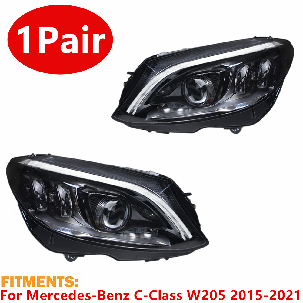 Suitable for Mercedes-Benz New C-Class W205 High-End Dual-Lens Suitable for Mercedes-Benz New C-Class W205 High-End Dual-Lens