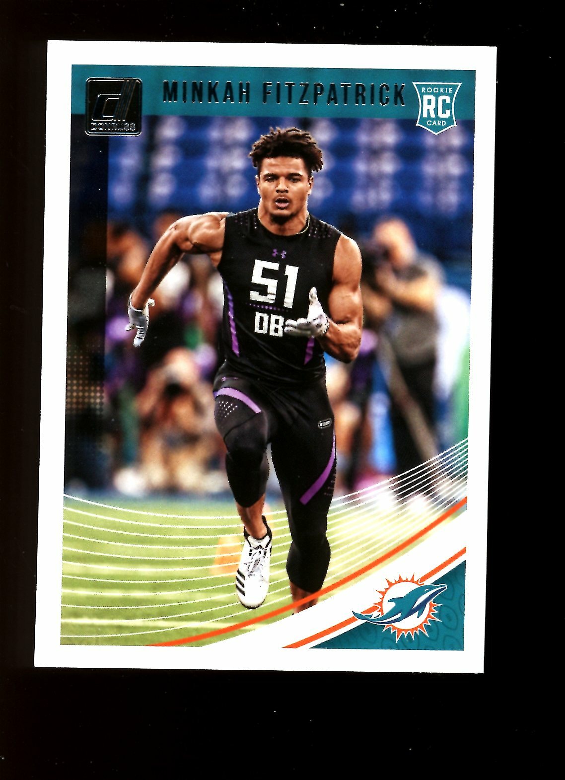 2018 Donruss #353 Minkah Fitzpatrick Miami Dolphins Steelers RC Rookie Card Qty