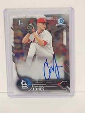 2016 Bowman Chrome Draft Draft Pick Autographs #CDACJ Connor Jones Cardinals