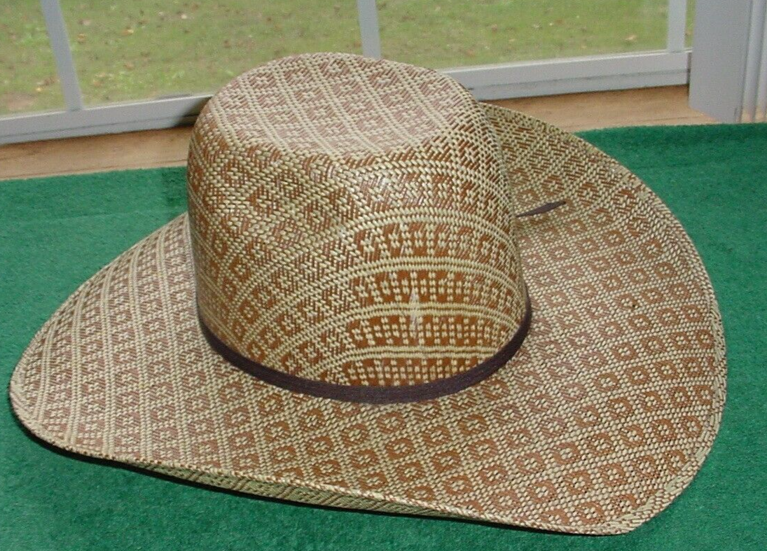 Texas Hat Company 20X Straw Cowboy Hat Ten Gallon Kids  display picture 3