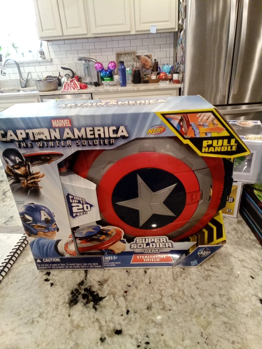 Nerf Marvel Captain America Super Soldier Gear Stealthfire Shield