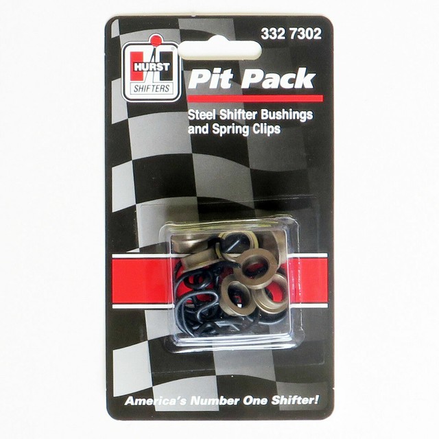 Hurst 3327302 Pit Pack Competition Plus 4 Speed Clips & Steel Bushings