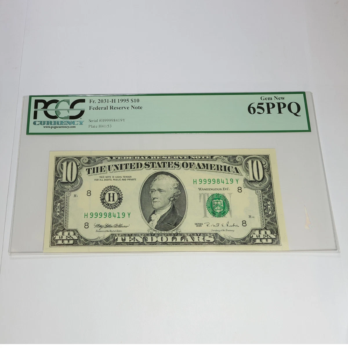 1995 $10 US Federal Reserve Small Notes for sale | eBay