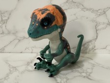 WowWee Fingerlings Untamed Fury Green Orange Raptor Velociraptor Tested