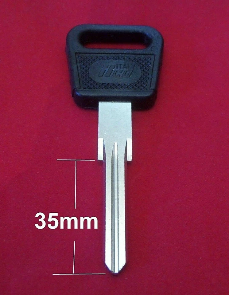 HF55-P PORSCHE 928 (con alarma de fábrica) LLAVE MAESTRA EN BLANCO 1981-1995 S S4 GT GTS Foto 2 de 4