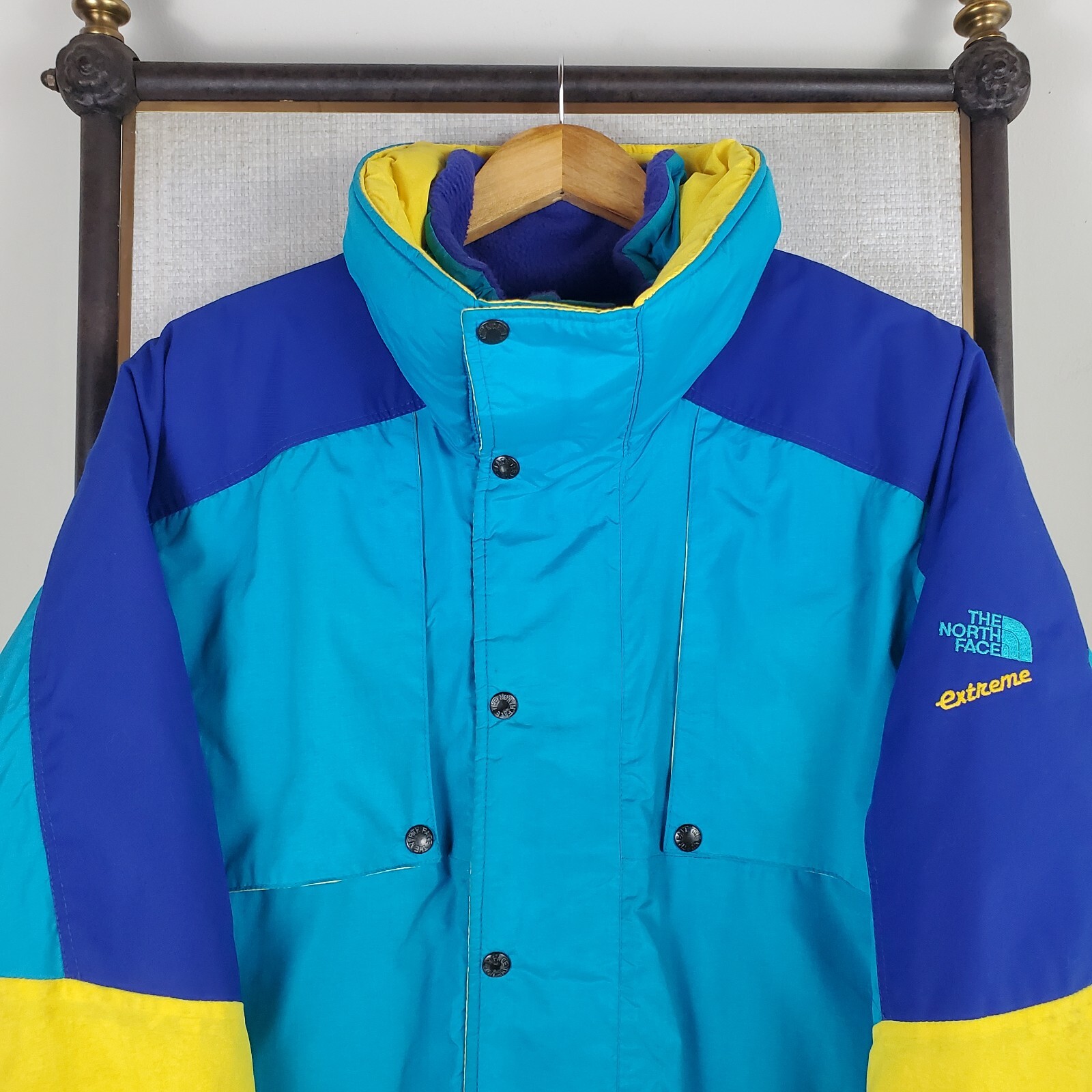 VTG NORTH FACE EXTREME 1980s Mens Sz Large Bomber Jacket Made in USA Insulated image 2