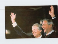Postcard President Jimmy Carter & Vice President Walter Mondale