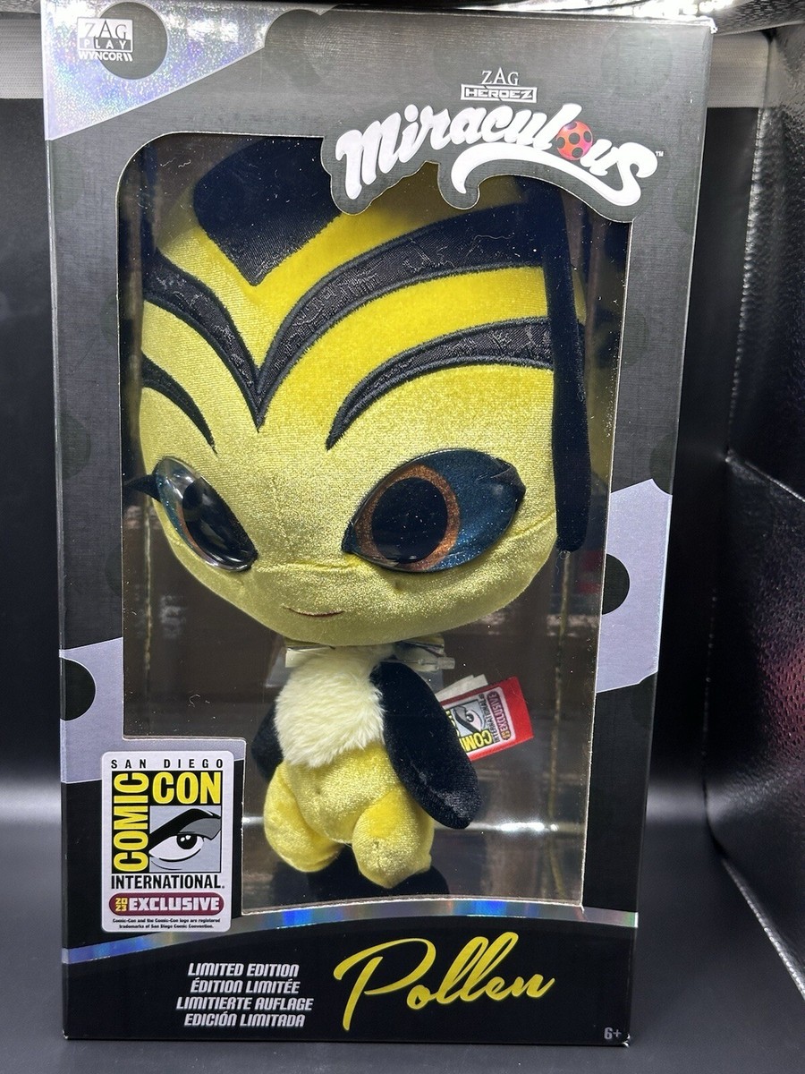 SSDC 2023 Miraculous Ladybug Plush Pollen 10″ Deluxe Kwami Limited