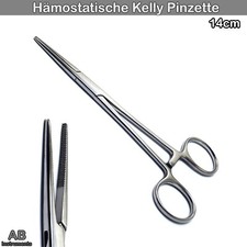 Arterienklemme Kelly Zange Gerade Gef&auml;&szlig;klemme H&auml;mostatika Forceps Zahnchirurgie