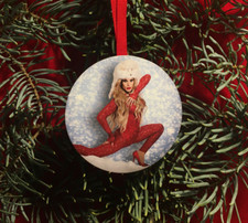 KATYA ZAMOLODCHIKOVA CHRISTMAS TREE ORNAMENT Holiday Party Gift Exchange RuPaul