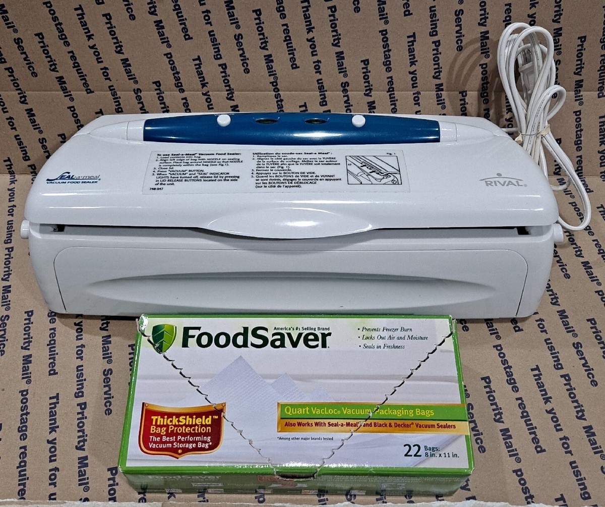 Rival Seal a Meal Vacuum Food Sealer Model VS100 Plus Sealer Saver
