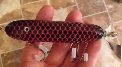 black mamba fishing lure Throwback Lures SnakeWake Series - The Black Mamba - Custom/Handmade