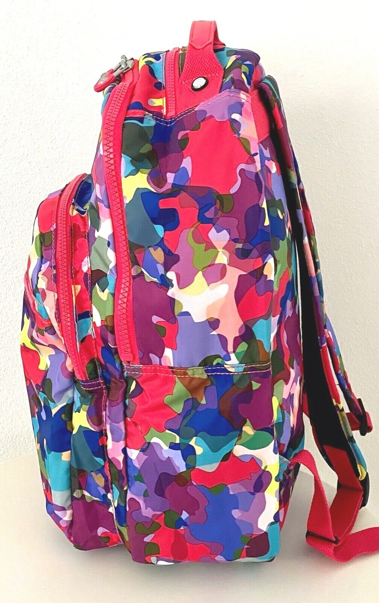 ?️ Kipling Seoul Artful Blend Pink School Work Backpack Seoul Large Printed 15 main image 2
