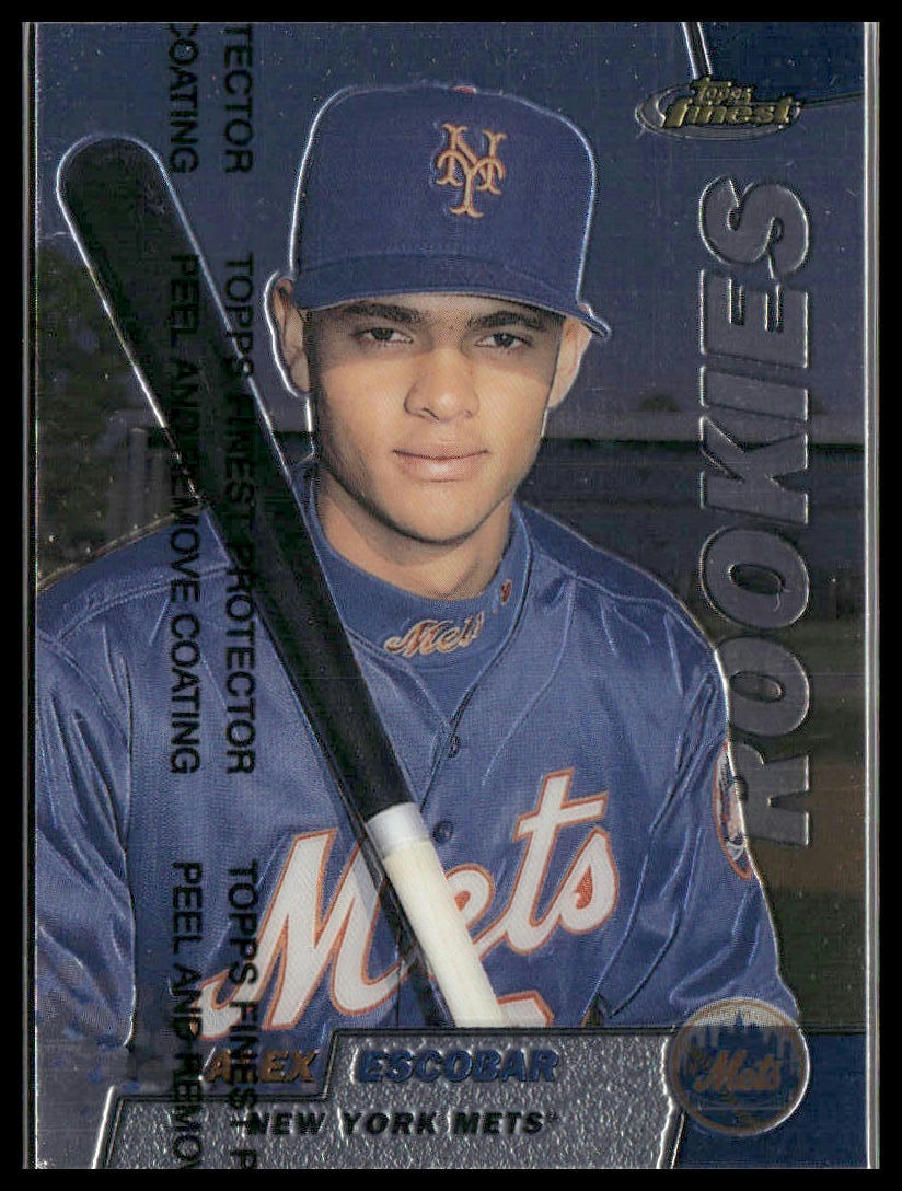 Alex Escobar #145 Rookie 1999 Finest New York Mets