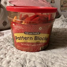 Learning Resources Pattern Block 1/2 cm Thick...