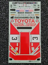 New Original 1992 Tamiya 112 Rc Toyota Celica Gr.b Sticker Decal Sheet New Original 1992 Tamiya 112 Rc Toyota Celica Gr.b Sticker Decal Sheet