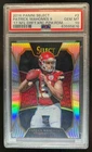 2016 Select Patrick Mahomes II 2017 XRC Prizm Exchange RC #2 Chiefs PSA 10