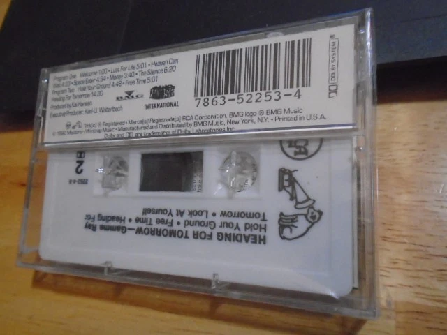 SEALED RARE OOP Gamma Ray CASSETTE TAPE Heading For Tomorrow HELLOWEEN metal '90 - Image 2 of 3
