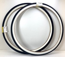 1 PAIR 26 x 1-3/4" Bicycle tires fits Schwinn Middleweight S7 White Wall