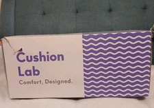 Cushion Lab Deep Sleep Pillow Patented Ergonomic Contour Design for Side & Back