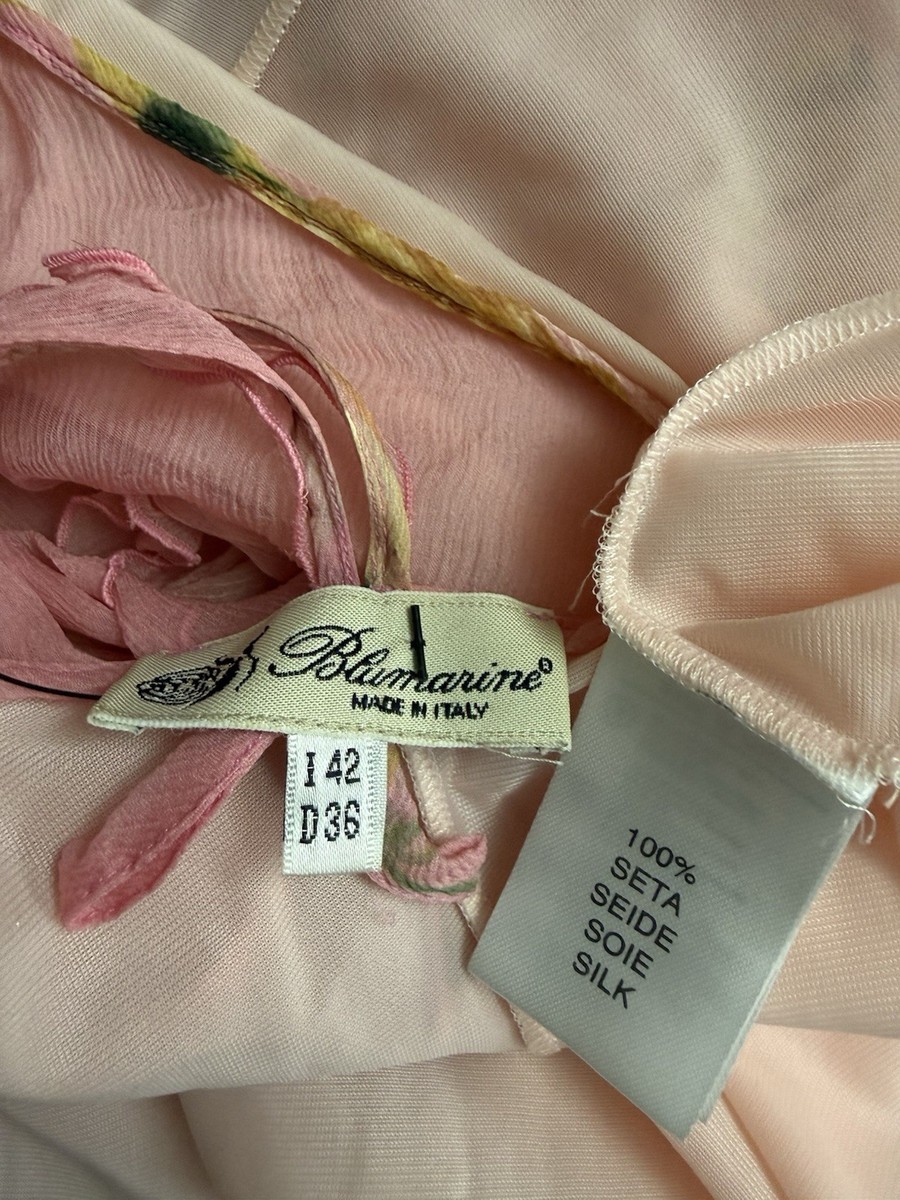 Blumarine ブルマリン☆お花柄ジップアップコート ピンク Cropped crêpe blazer in pink - Blumarine | Mytheresa