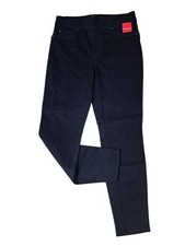 Spanx Women's Black 20278R Pull on Ankle Skinny Jeans Sz Large