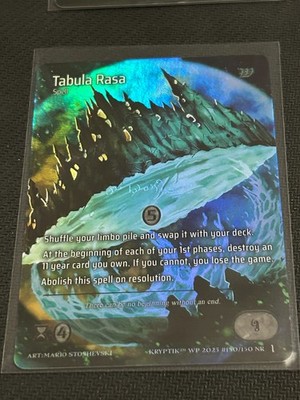 Kryptik Wicked Prophecy Foil Tabula Rasa