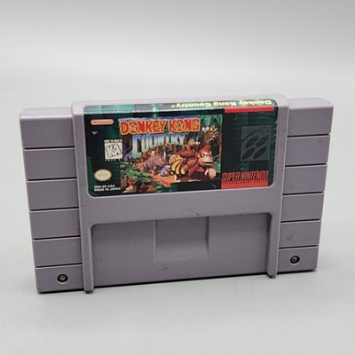 Donkey Kong Country (Super Nintendo Entertainment System, 1994) SNES