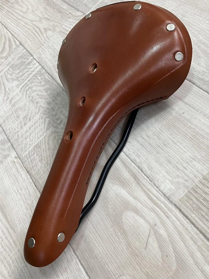 Sillín de bicicleta personalizado Brooks B17 Honey Diseño clásico Llave incluida Foto 2 de 4