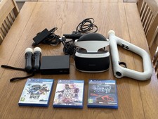 Sony PlayStation VR PSVR Headset Bundle w/ Camera & 2 Move Controllers