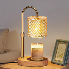 Candle Warmer Lamp with Timer Dimmer Adjustable Height for New Home Decor, Birth