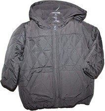 baby gap nuovo con etichetta ragazzo 0 3 6 12 18 24 mo dk. Giubbotto imbottito grigio cappuccio e fodera in pile