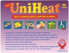  Only Order With Plant Orders - Heat Pack 96 Hour. Required During Cold Weather