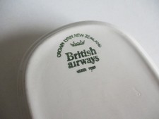 British Airways (1972) Crown Lynn (NZ) Dish