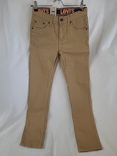 Levi's 510 Boys Skinny Stretch 14 Reg 27x29 Light Brown NWT