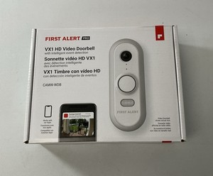 First Alert VX1 HD Capteur vidéo W/Intelligent Détection d'événements - CAMW-WDB - NEW