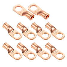 Heavy Duty Copper Wire Lugs, UL Eyelets Ring Crimp Copper Terminal Connectors