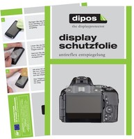 6X Schutzfolie Matt FüR Nikon 5500 Displayschutzfolie Folie Display Schutz Dipos