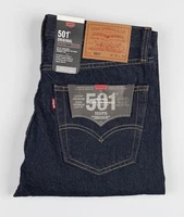 Levi's Premium 501 Original STRAIGHT LEG Jeans Men 32x32- Blue 00501-0101 NWT