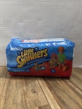 Huggies Little Swimmers Diapers Size Large 32 LB 14 kg 10 Ct Tigger And Nemo