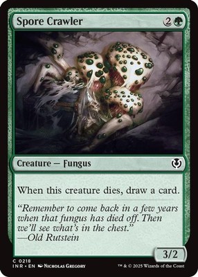 2025 Magic: The Gathering: INR - Spore Crawler (#218, Foil, C, Lightly Played)