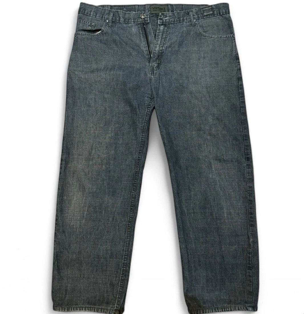 ☆VERSACE JEANS COUTURE デニム 33 イタリア製 ワイド☆ Versace Jeans Couture 31 Size Jeans for Men for sale | eBay