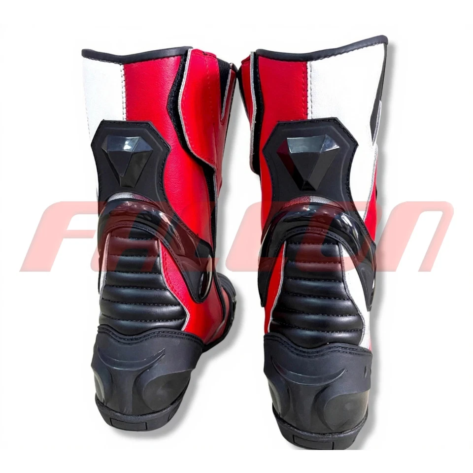 Ducati Corse Leather Motorcycle Racing Boots | Motorbike Riding Shoes All Sizes - Image 4 of 4
